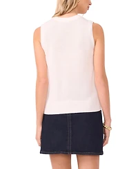 Vince Camuto Women's Sequin Crewneck Tank Top