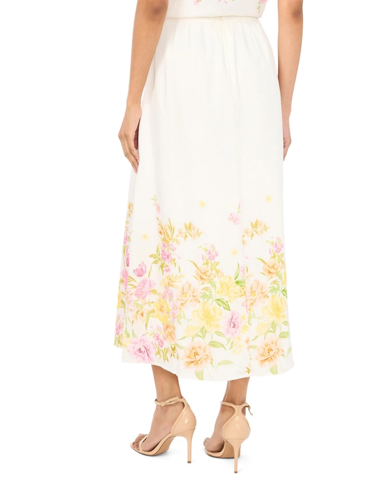 Vince Camuto Women's Printed Maxi Skirt