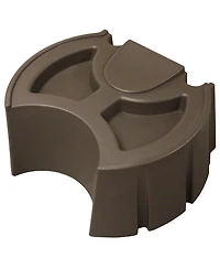 Good Ideas Rain Wizard 50 Gallon Plastic Rain Water Collection Barrel Stand