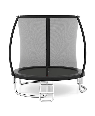 Slickblue 8FT Backyard Recreational Trampoline Heavy-Duty Build