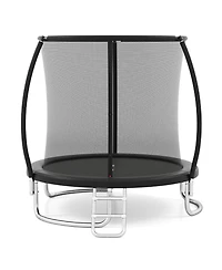 Slickblue 8FT Backyard Recreational Trampoline Heavy-Duty Build