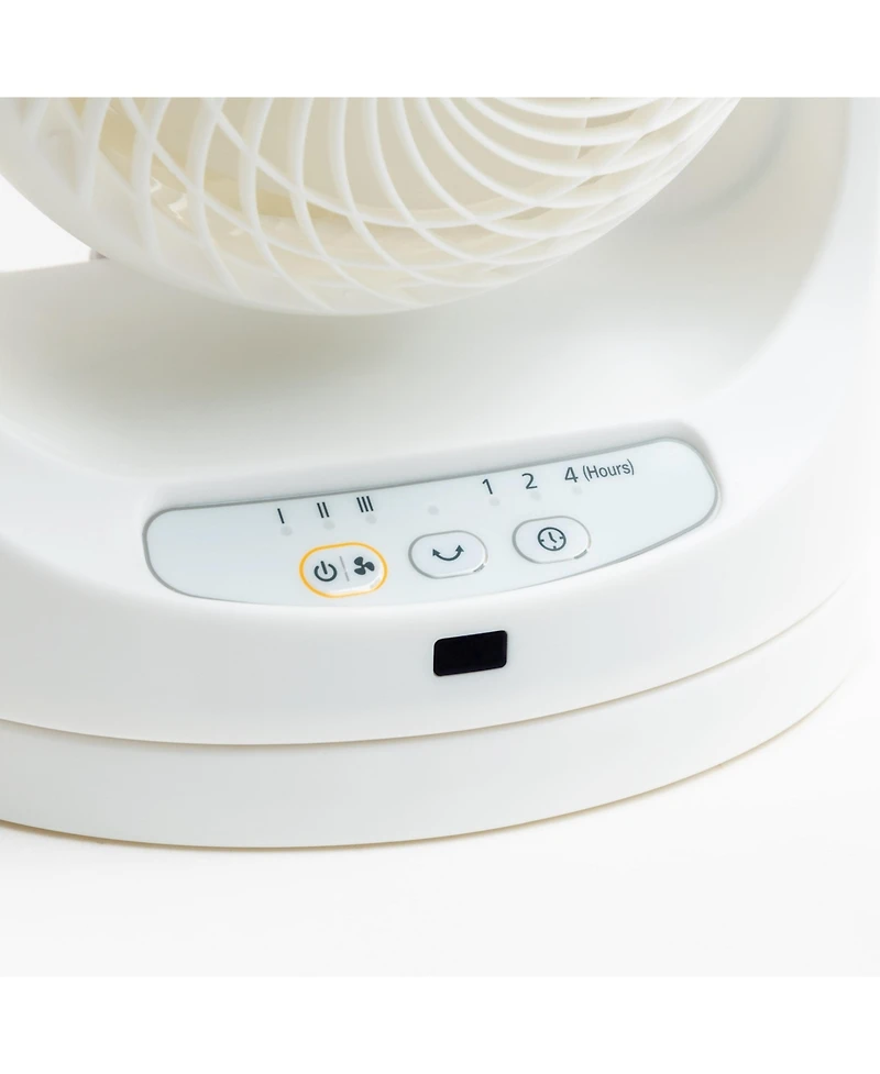 Iris Usa Woozoo Medium Oscillating Air Circulator Fan with Remote Control