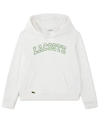 Lacoste Boys' 10-16 Chain Stitch Pull-On Hoodie