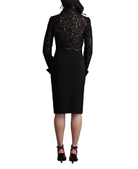 Tadashi Shoji Women's Deacon Collar Dress