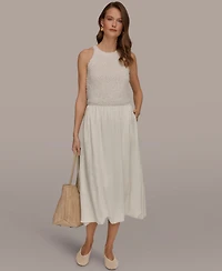 Donna Karan Weekend Women's Midi Bubble Skirt