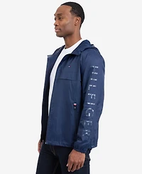 Tommy Hilfiger Men's Hooded Windbreaker Jacket