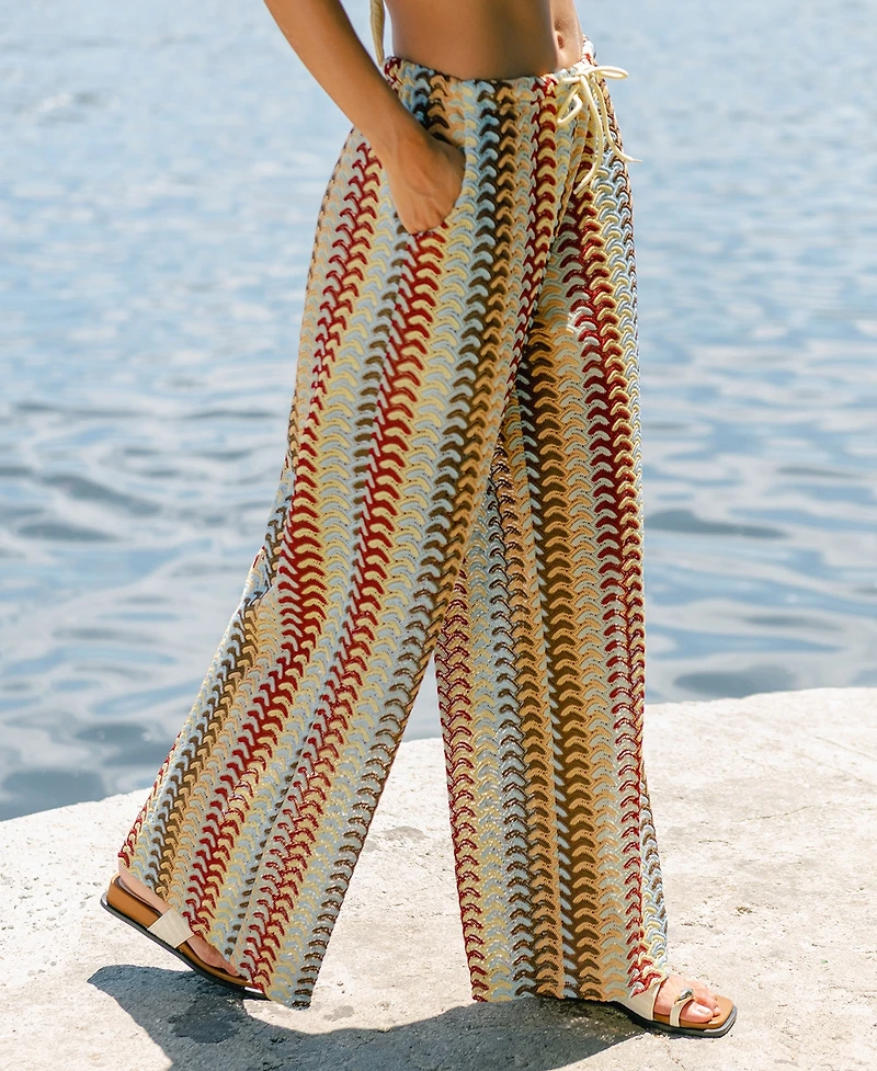 Cupshe Women's Your Majesty Abstract Pants