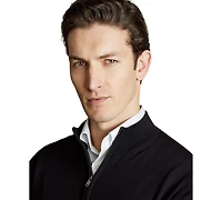 Charles Tyrwhitt Men's Oatmeal Chunky Merino Sweater