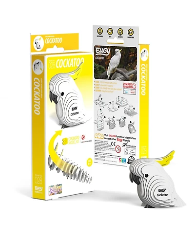 Eugy Cockatoo 3D Puzzle