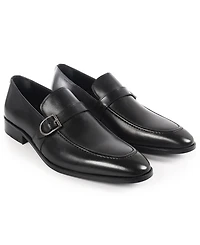 Vellapais Men's Classic Monk Strap Loafers
