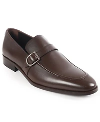 Vellapais Men's Classic Monk Strap Loafers