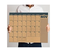 Tf Publishing Paper Goods July 2026 - June 2027 Trail + Timber Large Desk Pad Monthly Blotter Calendar