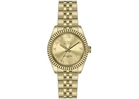 Invicta Women's Specialty Quartz 3 Hand Gold Dial Watch