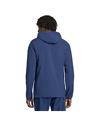 Adidas Men's Navy St. Louis City Sc Tiro Travel Full-Zip Hooded Windbreaker