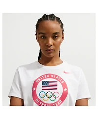 Nike Women's Acg White Team Usa Puck T-Shirt