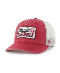 '47 Brand Men's Red/Natural Georgia Bulldogs Canteen Adjustable Trucker Hat