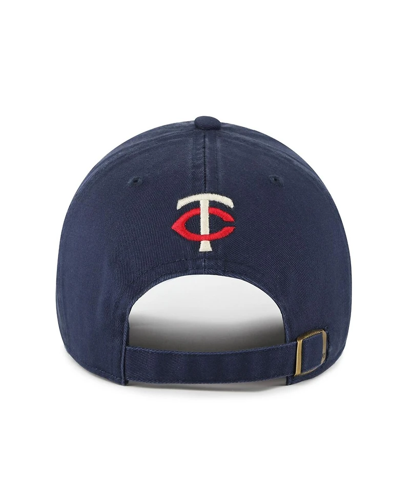 '47 Brand Women's Navy Minnesota Twins Zoey Clean Up Adjustable Hat