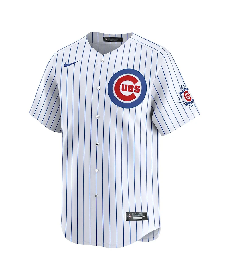 Nike Men's Pete Crow-Armstrong White Chicago Cubs 150th Anniversary Limited Jersey