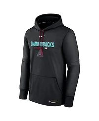 Nike Men's Black Arizona Diamondbacks Authentic Collection Therma-fit Hoodie