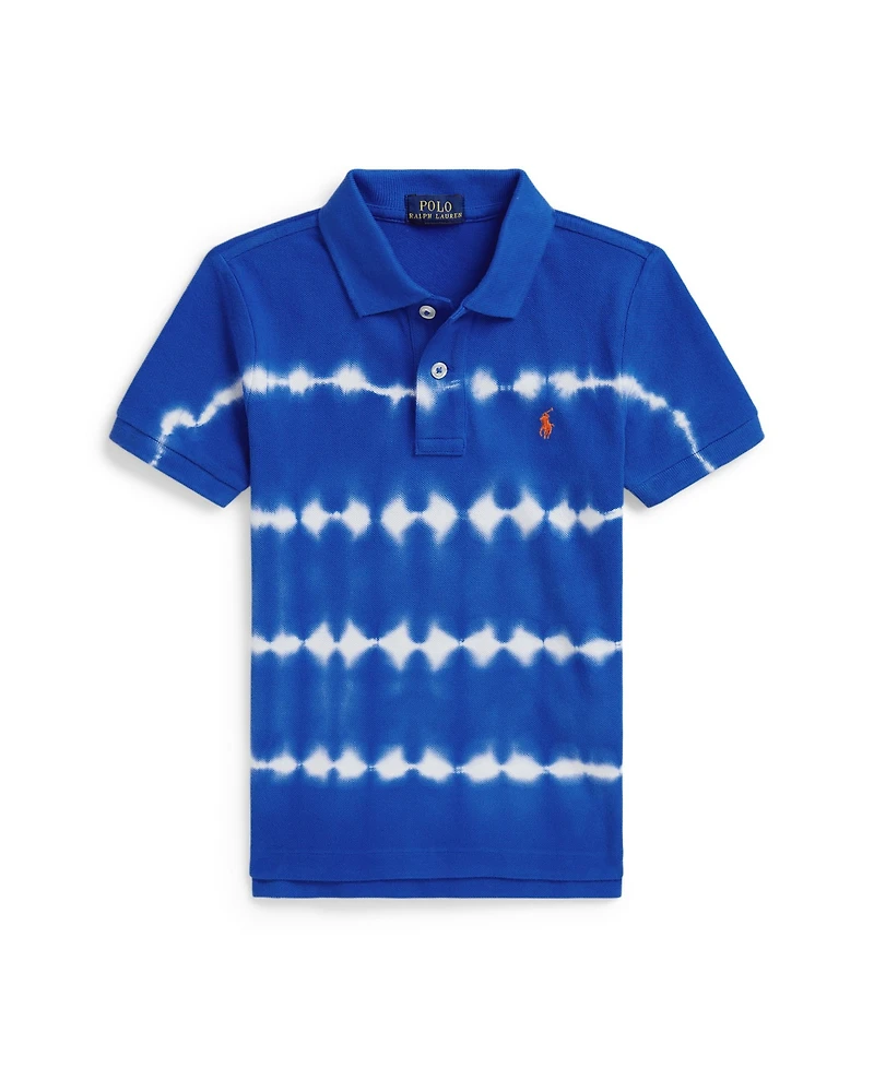 Polo Ralph Lauren Boys 2-7 Tie-Dye Cotton Mesh Shirt