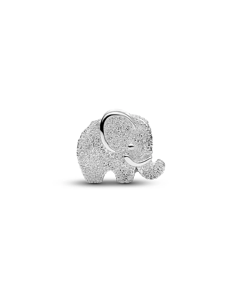 Pandora Textured Elephant Mini Charm