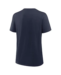 Nike Women's Navy New England Patriots 2025 Afc Champions Helmet T-Shirt