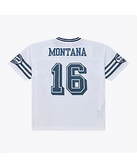 Mitchell & Ness Men's Women's x Levi's Joe Montana White San Francisco 49ers Legacy Jersey