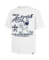 '47 Brand Men's White Houston Astros Regional Batter Foundation T-Shirt
