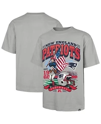 '47 Brand Men's Gray New England Patriots Regional Foundation T-Shirt