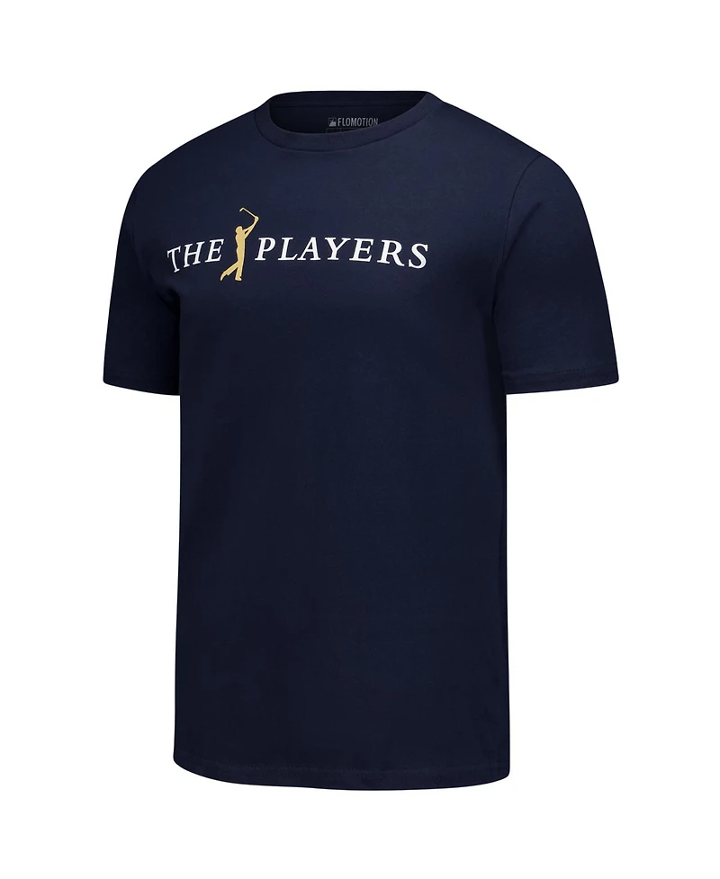 Flomotion Men's & Women's Navy the Players Greetings from Island Green T-Shirt