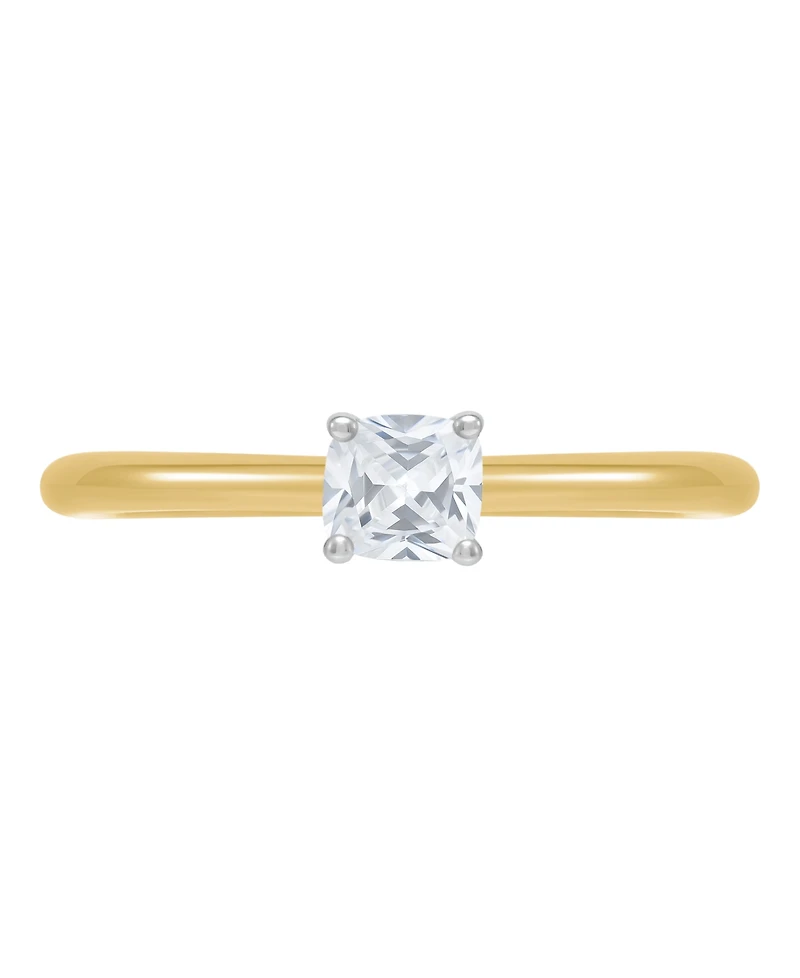 Grown With Love Igi Certified Lab Diamond Solitaire Engagement Ring (1/2 ct. t.w.) 14k White Gold (Also Yellow Gold)