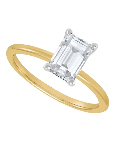 Grown With Love Igi Certified Lab Diamond Solitaire Engagement Ring (1-1/2 ct. t.w.) 14k Yellow Gold (Also White Gold)