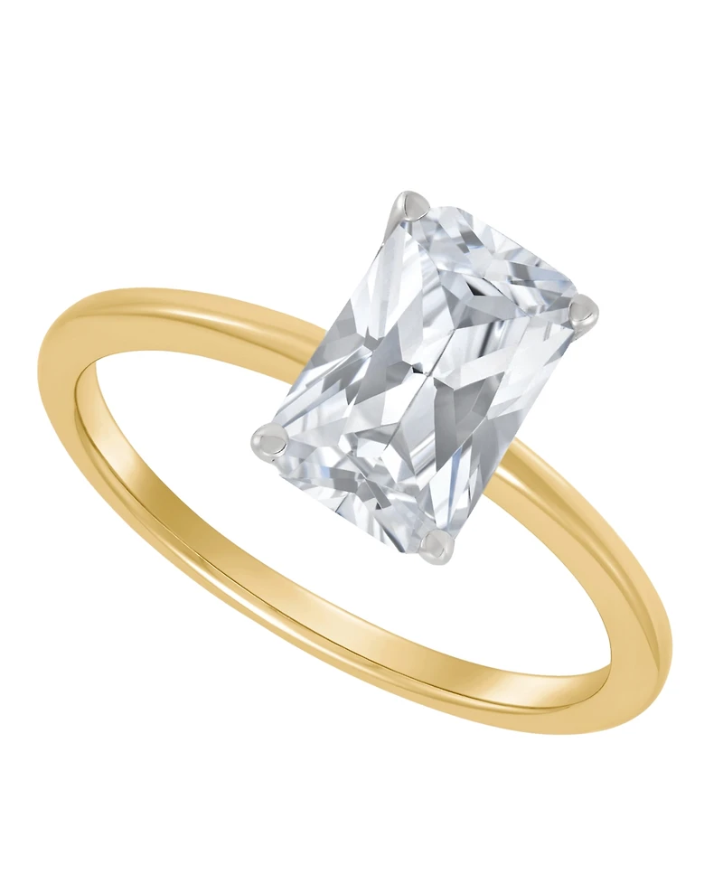 Grown With Love Igi Certified Lab Diamond Solitaire Engagement Ring (2 ct. t.w.) 14k Yellow (Also White Gold)