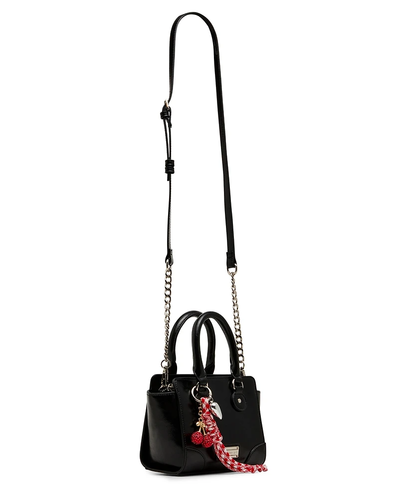 Madden Girl Livs Straw Mini Tote