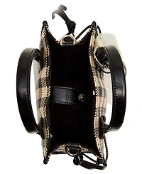 Madden Girl Logand Denim Mini Tote Bag