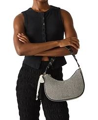 Madden Girl Honey Zipper Bowler Bag