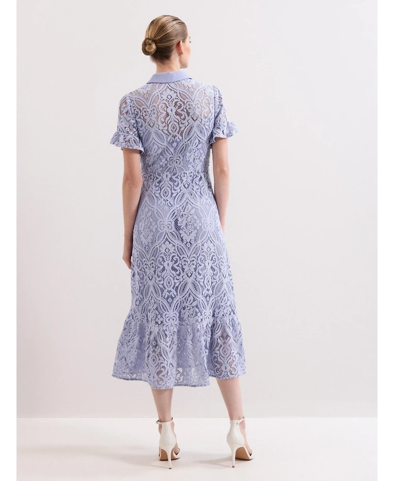 Phase Eight Women's Carmine Lace Dress