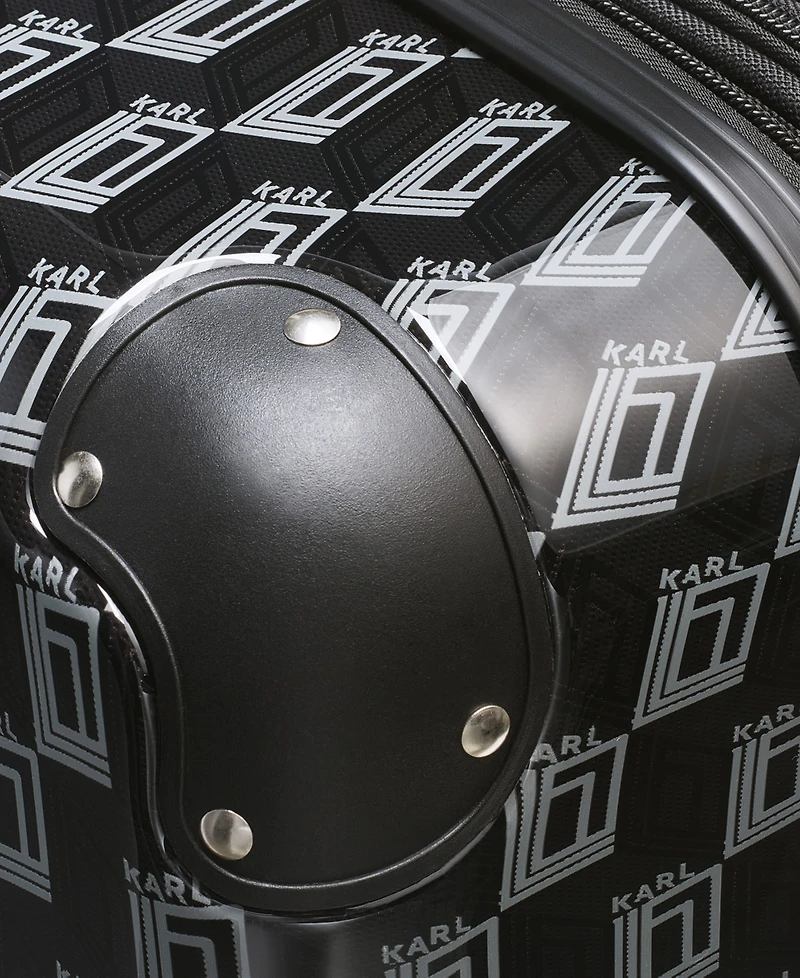 Karl Lagerfeld Paris Bon Voyage Large Upright Suitcase