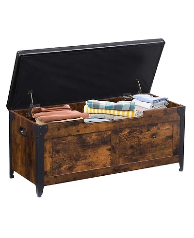 gaomon 39.4" Retro Wooden Storage Chest