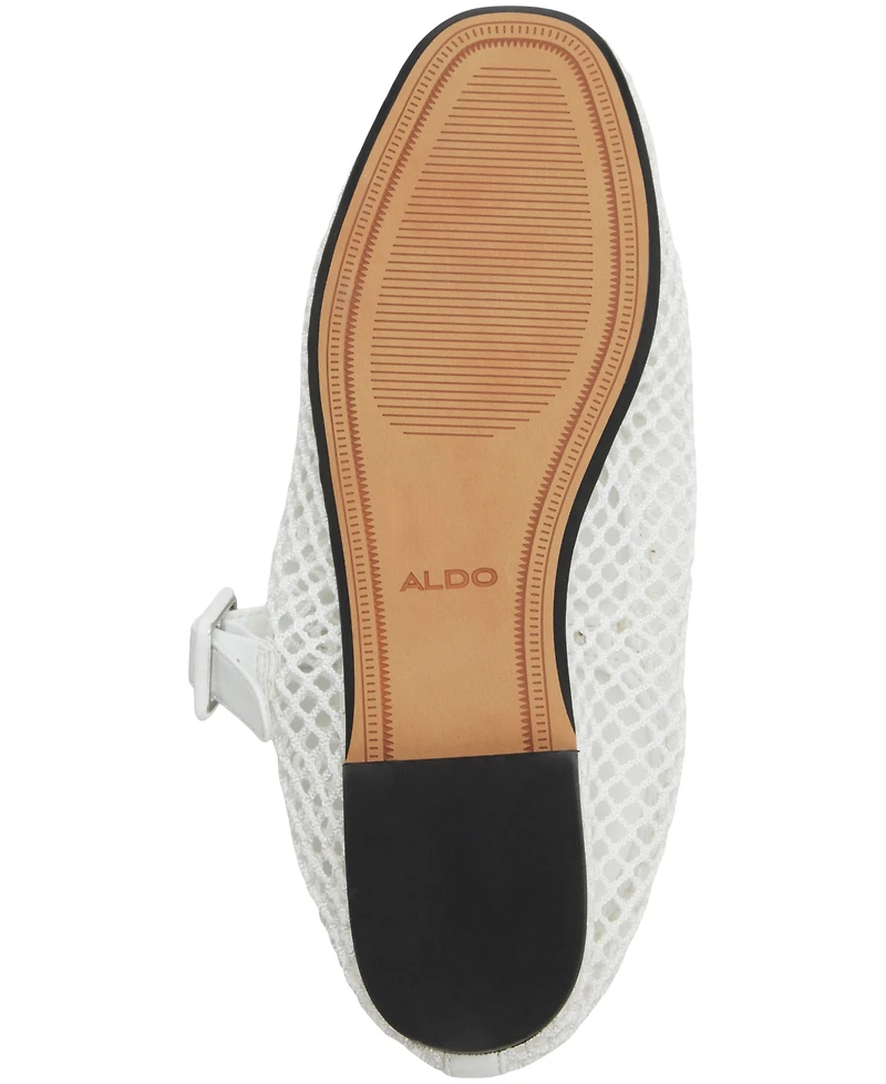 Aldo Women's Alissie Mesh Almond Toe Ballerinas Flats