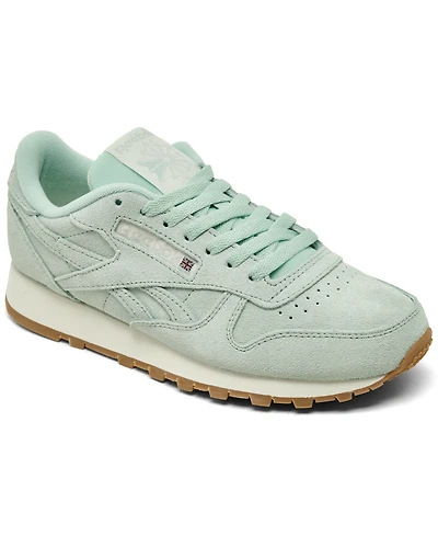 Reebok Women's Classic Leather Suede Casual Sneakers from Finish Line