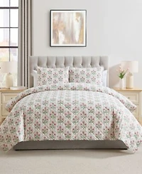 Vcny Home Ellia Pinsonic 3 Pc. Quilt Sets