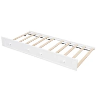 Streamdale Furniture Twin Wooden Daybed with Trundle