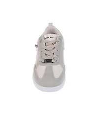 bebe Women's Fashionable and Sparkly Sneaker with Glitter