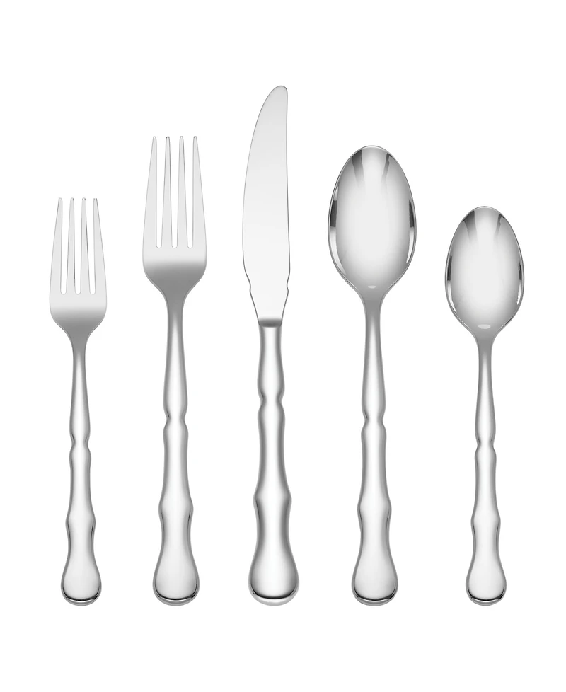 Cambridge Silversmiths Amaryllis Mirror 20-Pc. Flatware Set