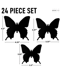 3D Removable Butterfly Wall Decor with 3 Wing Designs