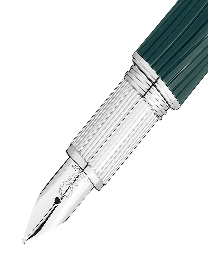 Montblanc PolarGreen Resin Fountain Pen