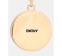 Dkny Dynamic Jet Cabochon Drop Earrings