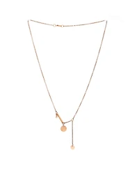 Pre-Owned HERMES Ex-Libris Pendant Necklace