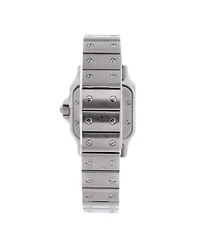 Pre-Owned Cartier Santos de Cartier Galbee Quartz Watch in Stainless Steel 24mm